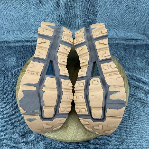 On Running Cloudventure Waterproof Shoes Womens 8.5 Purple Gray Trail Running - Picture 7 of 9